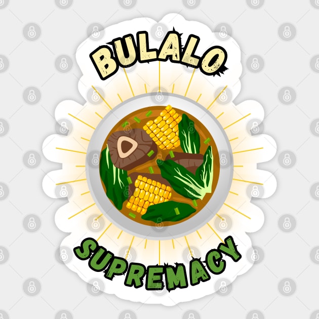 Bulalo Supremacy filipino food Sticker by Moonwing